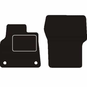 Alfombrillas delanteras compatibles con Citroën Jumpy / Spacetourer 2016 -