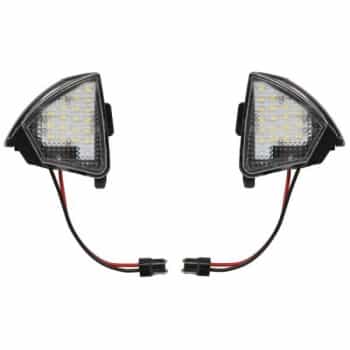 Luz ambiental, espejo exterior