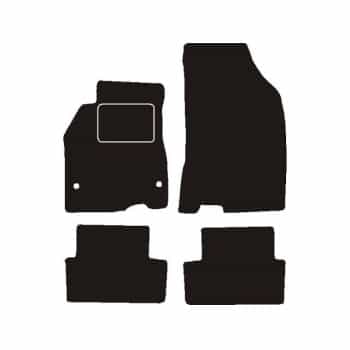 Alfombrillas delanteras compatibles con Renault Fluence 2010-