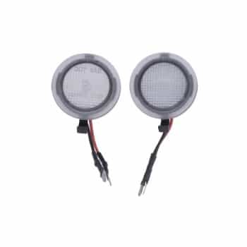 Luz ambiental, espejo exterior