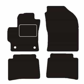 Alfombrillas compatibles con Toyota Corolla híbrido sedán 2019 ->