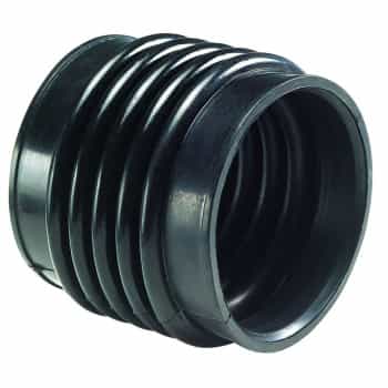 Manguera flexible de silicona - Negra - 76->76 mm - Longitud 82 mm