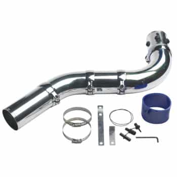 Juego de tubos de filtro de aire universales 'Tipo 2' cromados de 76 mm