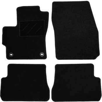 Alfombrillas de coche compatibles con Mazda 3 2004-2009, 4 piezas