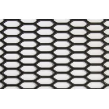 Malla de carreras PP negra - HEX 30x11mm - 150x30cm