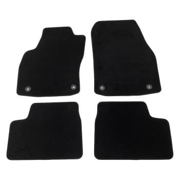 Alfombrillas de terciopelo aptas para Opel Astra H 2004-2010 4-deli