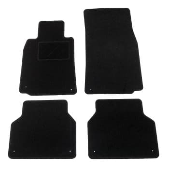 Alfombrillas de coche compatibles con BMW Serie 5 E39 1996-2003, 4 piezas