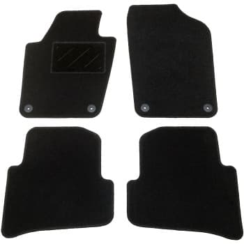 Alfombrillas de coche aptas para VW Polo 6R 2010 - 4 piezas