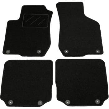 Alfombrillas de coche aptas para Audi A3 1996-2003 4 piezas