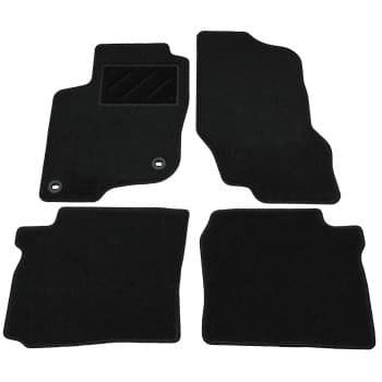 Alfombrillas de coche compatibles con Mitsubishi Space Star 1998-2005, 4 piezas