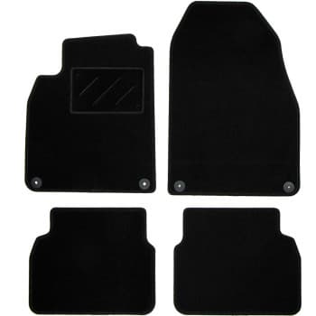 Alfombrillas de coche compatibles con Saab 9-3 Sportsedan 2008-2011, 4 piezas