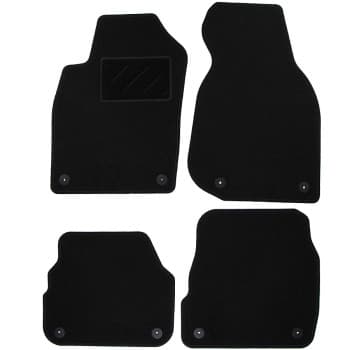 Alfombrillas de coche aptas para Audi A6 1997-2004 4 piezas