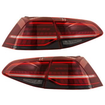 Juego de luces traseras LED compatibles con Volkswagen Golf VII Facelift (7.5) 2012- DL VWR25LRSD AutoStyle
