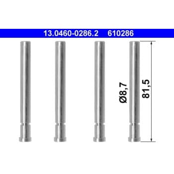 Juego de accesorios, pastillas de freno de disco