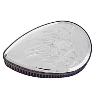 Kit de filtro de admisión para motocicleta K&N H/D Big Twin, diseño de llama en forma de lágrima (RK-3922)