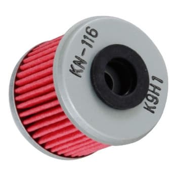 Cartucho de filtro de aceite para motocicleta K&N (KN-116)