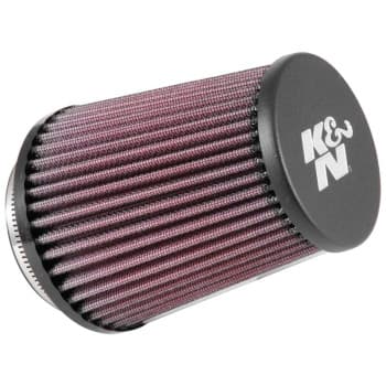 Filtro de aire universal de goma K&N - Conexión de 76 mm, 113 mm inferior, 89 mm superior, 133 mm de altura (RE-528