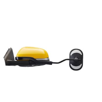 Juego de espejos Emuk Caravan compatibles con Volvo C30 C70 S40 V50 S60 S80 V40 V70 2006-2018