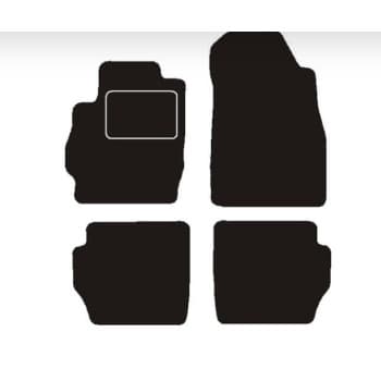 Alfombrillas aptas para Mazda 2 sin embalaje original 2007 ->