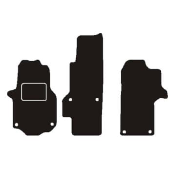 Alfombrillas de coche compatibles con Volkswagen Crafter II versión asiento 2017-