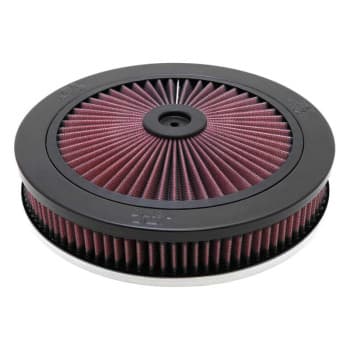 Brida K&N de 130 mm, 11'' de diámetro, 89 mm de altura con tapa X-Stream (66-3110)