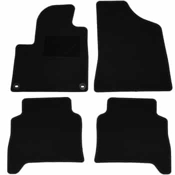 Alfombrillas de coche compatibles con Hyundai Santa Fe 2006-2013, 4 piezas