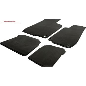 Alfombrillas velour adecuadas para Mitsubishi Lancer 2008- 4 piezas