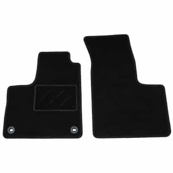 Alfombrillas de coche aptas para Fiat Doblo Cargo 2001-2009 delanteras juego 2-