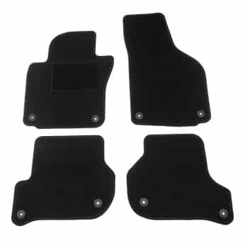 Alfombrillas de coche aptas para Skoda Octavia 2004-2008 4 piezas