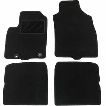Alfombrillas de coche aptas para Fiat Panda 2003-2011 4 piezas