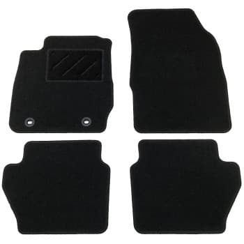 Alfombrillas de coche compatibles con Ford Fiesta 2008-2011, 4 piezas