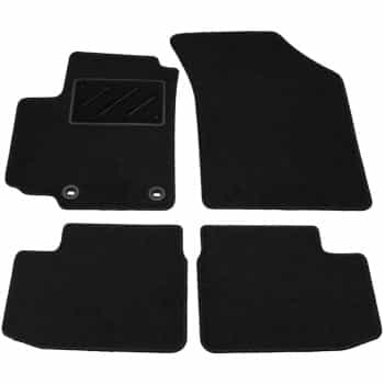 Alfombrillas de coche compatibles con Suzuki Swift 3/5 puertas 2005-2010, 4 piezas