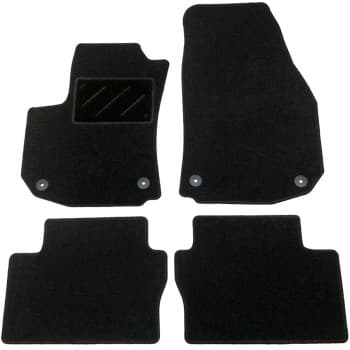 Alfombrillas de coche compatibles con Opel Zafira B 2005-2011, 4 piezas