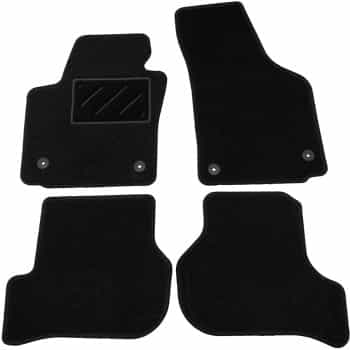 Alfombrillas de coche compatibles con Seat León 2005-2008 4 piezas