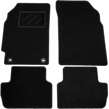 Alfombrillas de coche compatibles con Chevrolet Spark 2010-2012, 4 piezas