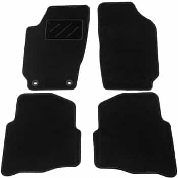 Alfombrillas de coche aptas para Skoda Fabia 1999-2007 4 piezas