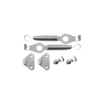 Juego de ganchos/pasadores universales para capó Simoni Racing - Acero inoxidable - Liberación rápida