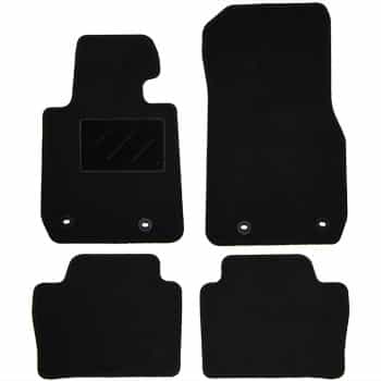 Alfombrillas de coche compatibles con BMW Serie 3 F30 2012 - 4 piezas