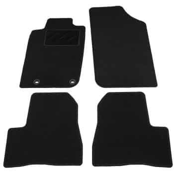 Alfombrillas de coche compatibles con Peugeot 206 2006 - 4 piezas