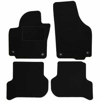 Alfombrillas de coche compatibles con VW Golf V Plus 2007 - 4 piezas
