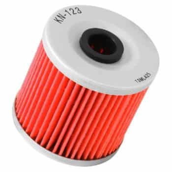 Cartucho de filtro de aceite para motocicleta K&N (KN-123)