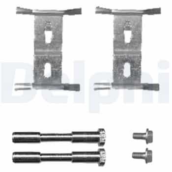 Kit de accesorios, pastilla de freno de disco