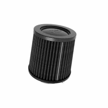 Filtro de aire cónico K&N Universal Dryflow negro - parte superior de fibra de carbono - conexión de 70 mm, parte