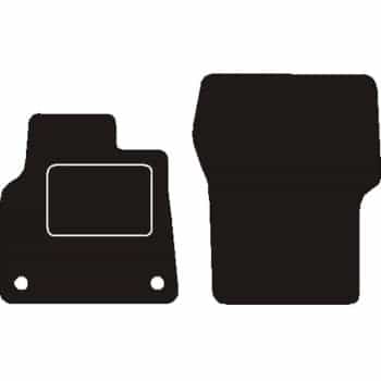 Alfombrillas delanteras compatibles con Peugeot Expert III Traveller 2016-